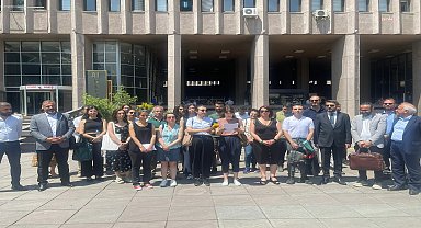 Ankara’da bir araya gelen hukuk meslek örgütleri Hakkari Belediyesi’ne kayyum atanmasını protesto etti