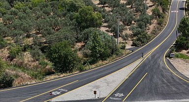 Aydın Büyükşehir Belediyesi, yol yapım çalışmalarına devam ediyor