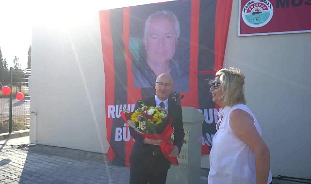 Ayvalık’ta Adaspor Kulübü Mustafa Kesebir Tesisleri törenle açıldı