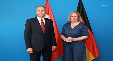 Bakan Yerlikaya, Alman mevkidaşı Faeser ile Berlin'de görüştü