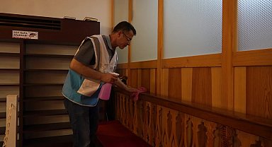 Balıkesir Büyükşehir Belediyesi, Kurban Bayramı öncesinde ibadethaneleri temizliyor