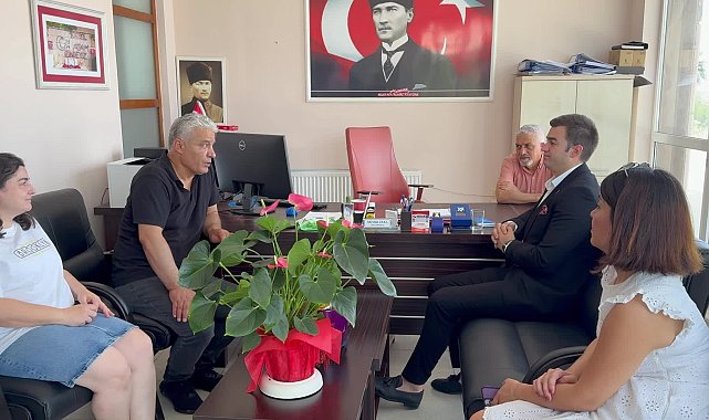 Bodrum Belediye Başkanı Mandalinci’den mezun olduğu okula ziyaret