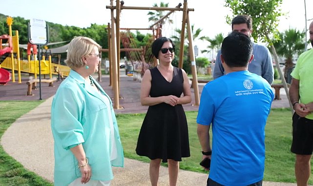 Bodrum Bitez Üç Fidan Parkı’nda “Uluslararası Yoga Günü” etkinliği