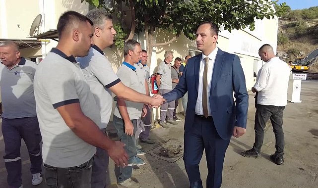 Bornova Belediyesi’nde bayramlaşma