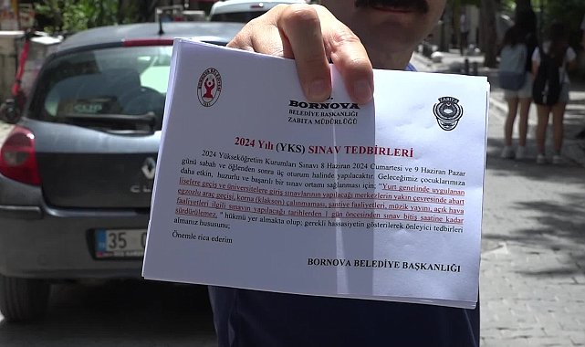 Bornova Belediyesi’nden sessizlik uyarısı