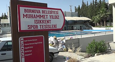 Bornova’da açık havuz yaza hazır