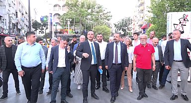 Bornova'da başkanlardan sabah mesaisi