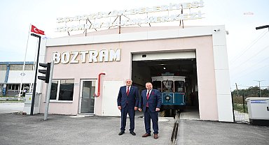 Bozüyük Belediye Başkanı Bakkalcıoğlu, Uşak Belediye Başkanı Yalım'a Boztram'ı anlattı