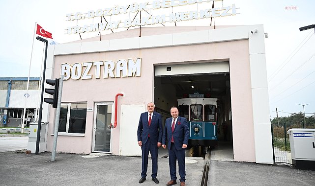 Bozüyük Belediye Başkanı Bakkalcıoğlu, Uşak Belediye Başkanı Yalım'a Boztram'ı anlattı