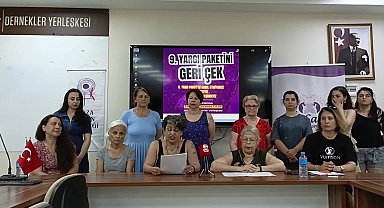 Bursa’da kadınlardan 9. Yargı Paketi açıklaması: “Laiklik ve eşitlik karşıtı torba yasalarınıza asla boyun eğmeyeceğiz”
