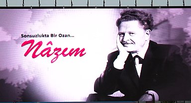 Büyük şair Nazım Hikmet, Balıkesir'de Zuhal Olcay konseriyle anıldı 