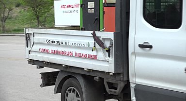 Çankaya Belediyesi ilaçlama çalışmalarına hız verdi