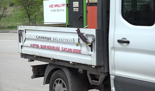 Çankaya Belediyesi ilaçlama çalışmalarına hız verdi