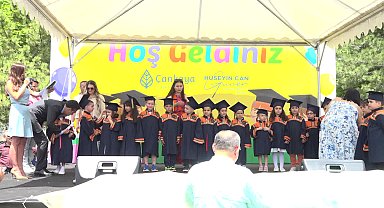 Çankayalı minikler, kep attı