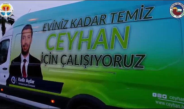 Ceyhan Belediyesi'nden ilçede bayram temizliği