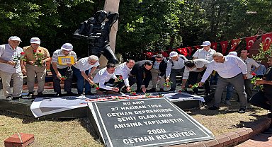 Ceyhan Depremi’nde yaşamını yitirenler için anma töreni düzenlendi