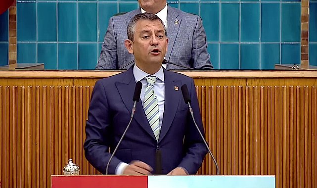 CHP grup toplantısı... Özgür Özel: