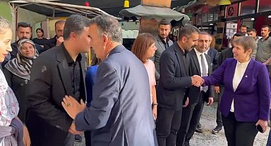 CHP Heyeti, DEM Parti Hakkari İl Başkanlığı'na destek ziyaretinde bulundu.. Tülay Hatimoğulları: 