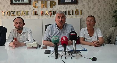 CHP Yozgat İl Başkanı Abdullah Yaşar: