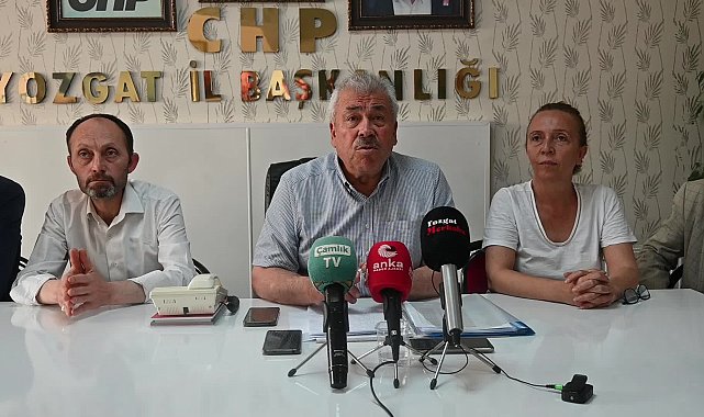 CHP Yozgat İl Başkanı Abdullah Yaşar: