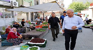 Çine Belediye Başkanı Kıvrak, güne esnaf ve vatandaş ziyaretleriyle başladı