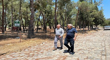 Çine Belediye Başkanı Kıvrak’tan Asar Park’ta inceleme