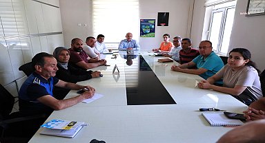 Çine Belediye Başkanı Kıvrak'tan değerlendirme toplantısı