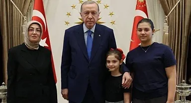Cumhurbaşkanı Erdoğan, Ayşe Ateş'i kabul etti