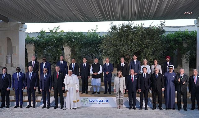 Cumhurbaşkanı Erdoğan G7 Zirvesinde...