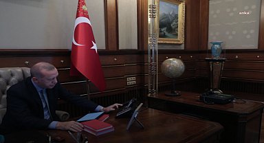 Cumhurbaşkanı Erdoğan, Slovenya Başbakanı Golob ile telefonda görüştü