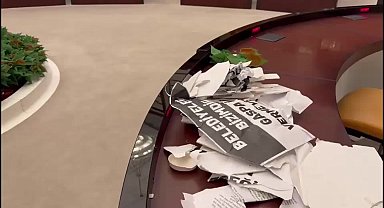 DEM Partililer Genel Kurul Salonu'nda nöbete devam ediyor... 