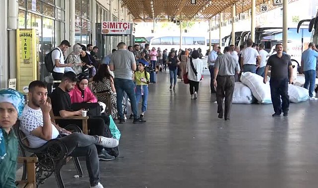 Diyarbakır’da bayram yoğunluğu; her gün binlerce kişi akın ediyor