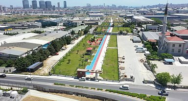 Esenyurt Belediye Başkanı Özer’den Mimar Sinan Parkı’na ziyaret: “Betona boğulmuş Esenyurt için burası soluk borusu olacak”