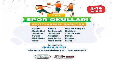 Esenyurt’ta Yaz Spor Okulları’nın kayıtları başlıyor