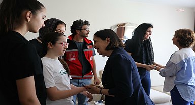 Eskişehir Büyükşehir Belediye Başkanı Ayşe Ünlüce’den şehit ailesine taziye ziyareti