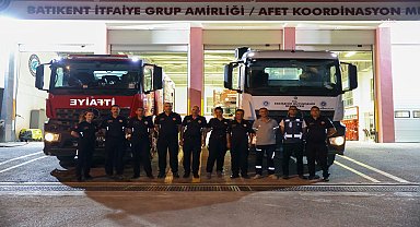 Eskişehir Büyükşehir itfaiyesinden yoğun mesai