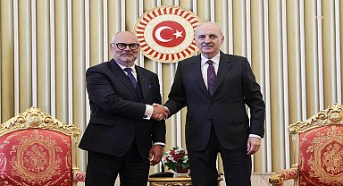 Estonya Cumhurbaşkanı Alar Karis, Numan Kurtulmuş'u ziyaret etti