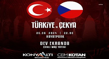EURO 2024 heyecanı Konyaaltı HayatPark’ta yaşanacak