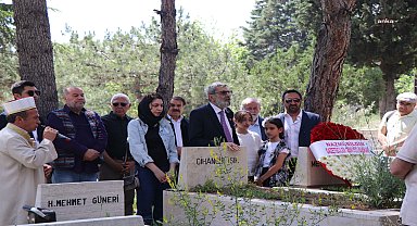 Gazeteci Mevlüt Işık, vefatının 36’ncı yılında mezarı başında anıldı