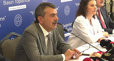 Gebze'deki mezuniyet töreni... Milli Eğitim Bakanı Tekin: