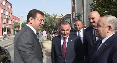 İmamoğlu, AKP’li Sultanbeyli Belediye Başkanı Tombaş’ı ziyaret etti: “Siyaset yarışı seçimde, başarı yarışı vatandaşın huzurunda sürmeli”