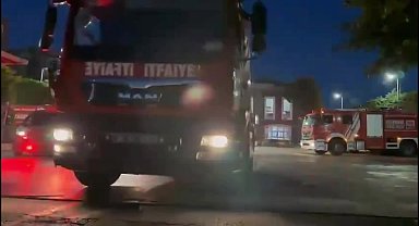 İstanbul İtfaiyesi ekipleri, Çanakkale’deki yangını söndürmek için destek verdi
