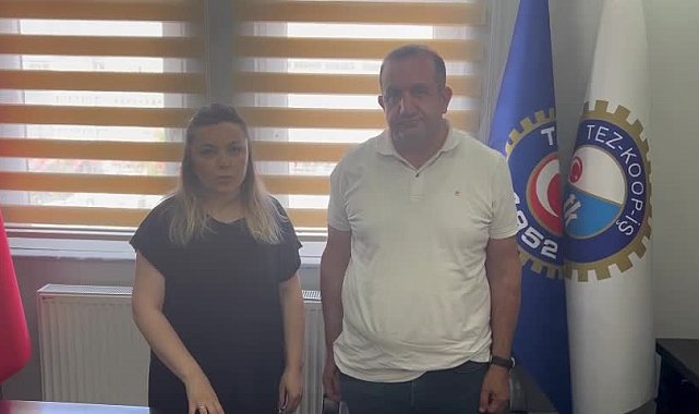 İşten çıkarılan Tez-Koop-İş Sendikası Samsun Şubesi üyesi ve iş yeri temsilcisi Çiğdem Yolbars, hukuk mücadelesini kazanarak işine geri döndü