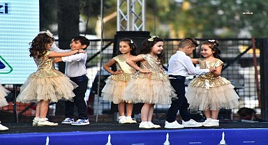  İZELMAN Kreş ve Anaokulları Eğitim Merkezi’nde eğitim gören minikler ilk mezuniyet heyecanını yaşadı