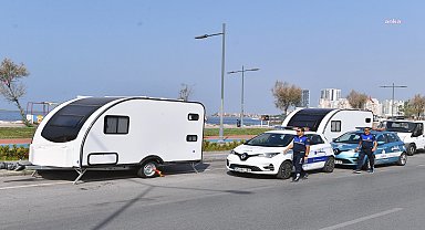İzmir'de karavan park sorunu için düğmeye basıldı: 433 karavan tahliye edildi