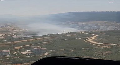 İzmir Narlıdere’de orman yangını