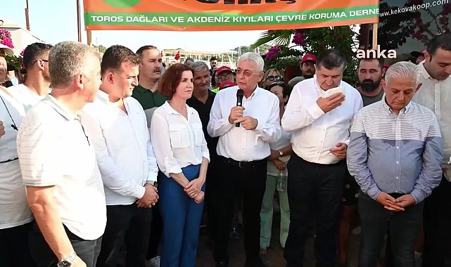 Kekova'da iskele ihalesine protesto: