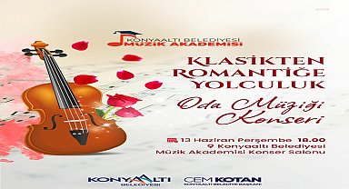 Konyaaltı Belediyesi'nden 'Klasikten Romantiğe Yolculuk' konseri