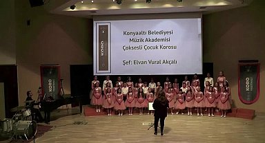 Konyaaltı Çocuk Korosu'na 'Özel' ödül