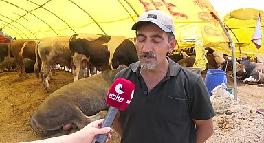 Kurban pazarında satıcılar tepkili :